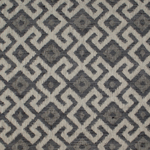 Aztec Neve - Charcoal by Europatex Designer Fabric Aztec 86% Poyester, 14% Cotton China See Sample Horizontal: N/A and Vertical: N/A 54.00 inches  - Swanky Fabrics -