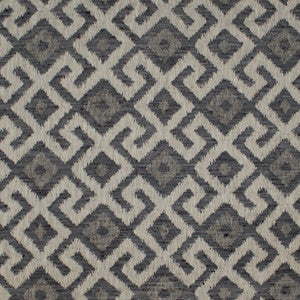 Europatex Fabric Aztec Neve Charcoal