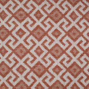 Europatex Fabric Aztec Neve Coral