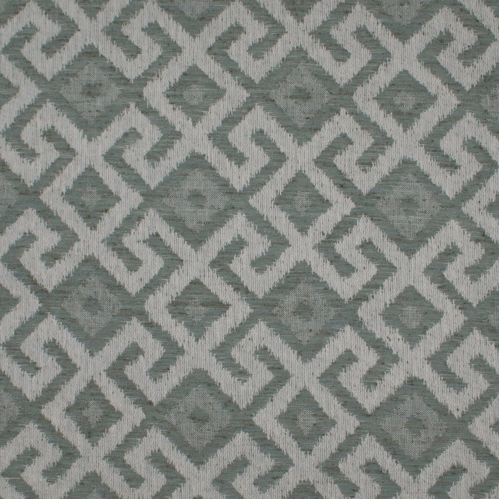 Aztec Neve Mist by Europatex Designer Fabric Aztec 86% Poyester, 14% Cotton 6.85" H, 6.85" V 54.00 inches - Swanky Fabrics -