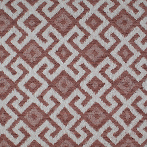 Europatex Fabric Aztec Neve Rubus