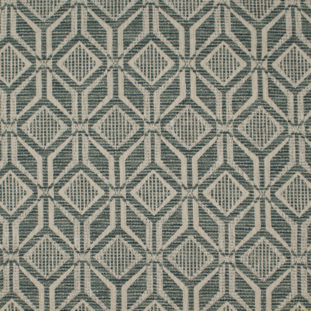 Aztec Norse Basil by Europatex Designer Fabric Aztec 81% Polyester, 19% Cotton 3.40" H, 6.40" V 54.00 inches - Swanky Fabrics -