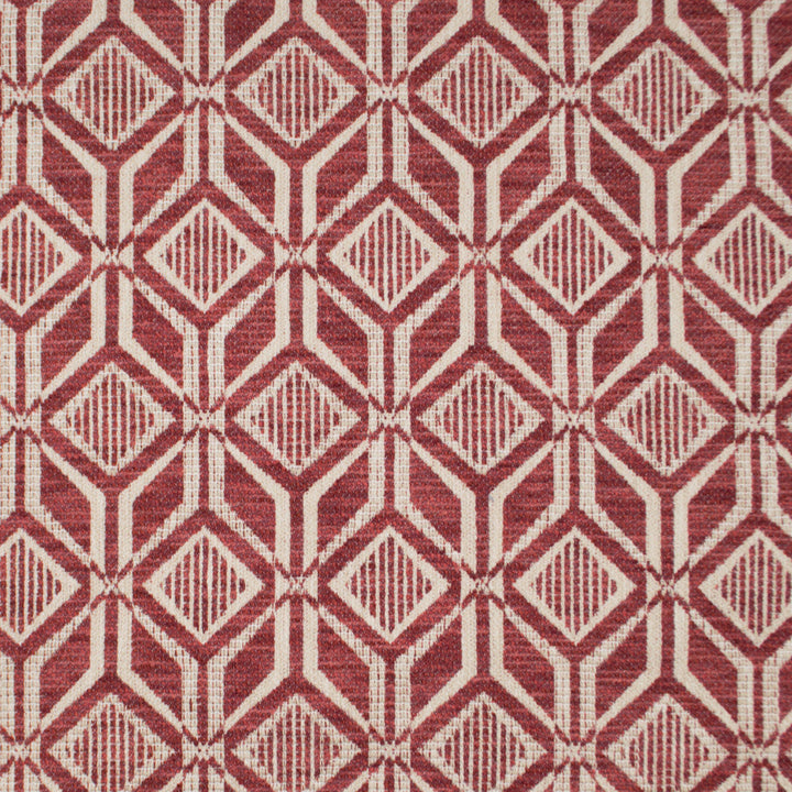 Aztec Norse Ruby by Europatex Designer Fabric Aztec 81% Polyester, 19% Cotton 3.40" H, 6.40" V 54.00 inches - Swanky Fabrics -