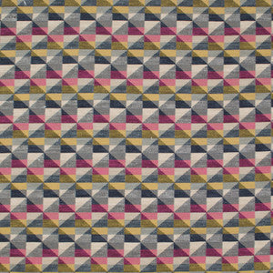 Europatex Fabric Aztec Rubric Rubus