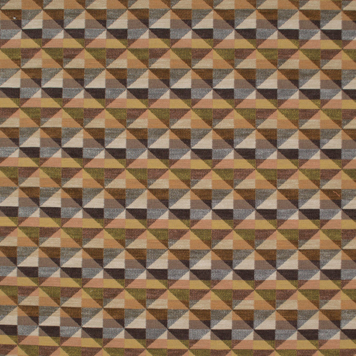Aztec Rubric Spice by Europatex Designer Fabric Aztec 67% Polyester, 33% Cotton 1.70" H, 5.00" H 54.00 inches - Swanky Fabrics -