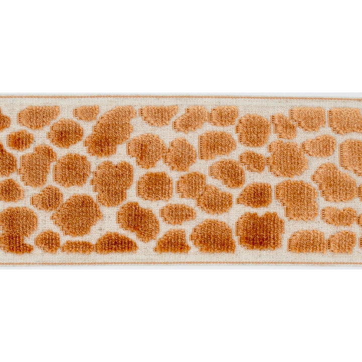 Alpas Terracotta by Europatex Designer Fabric Alpas 100% Polyester 3.50 inches - Swanky Fabrics -