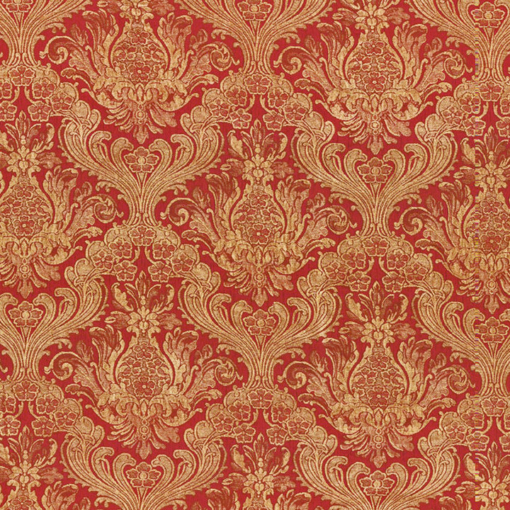 B2108 Antique Red by Greenhouse Designer Fabric 67% Viscose, 33% Polyester China 30,000 </p><p>Repeat: 14" H, 19" V 55" - Swanky Fabrics -