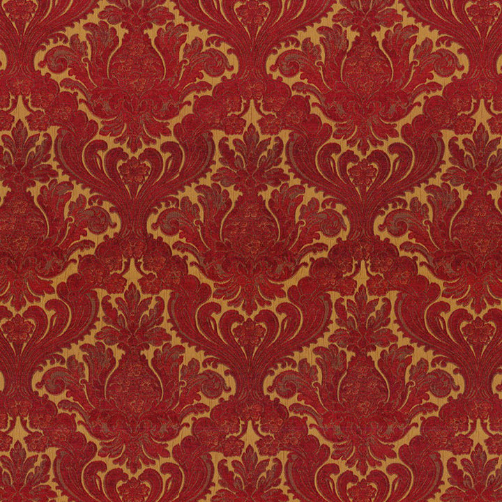 B2109 Moroccan Red by Greenhouse Designer Fabric 67% Viscose, 33% Polyester China 30,000 </p><p>Repeat: 14" H, 19" V 55" - Swanky Fabrics -