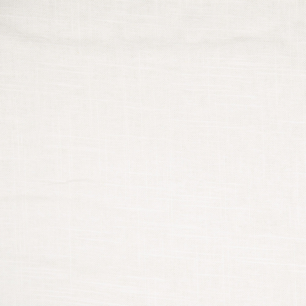 B4000 Optic White by Greenhouse Designer Fabric S43: Linen Essentials 55% Linen, 45% Viscose Korea 12,000 double rubs Soil & Stain Repellent </p><p>Repeat: None 54" - Swanky Fabrics -