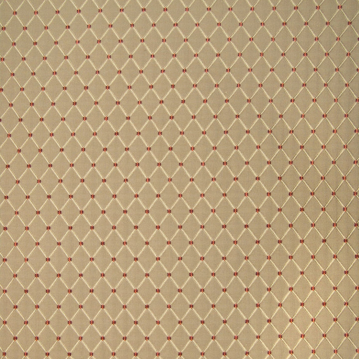 B4111 Garnet by Greenhouse Designer Fabric 100% Polyester China 30,000 double rubs </p><p>Repeat: .75" H, 1.25" V 54" - Swanky Fabrics -