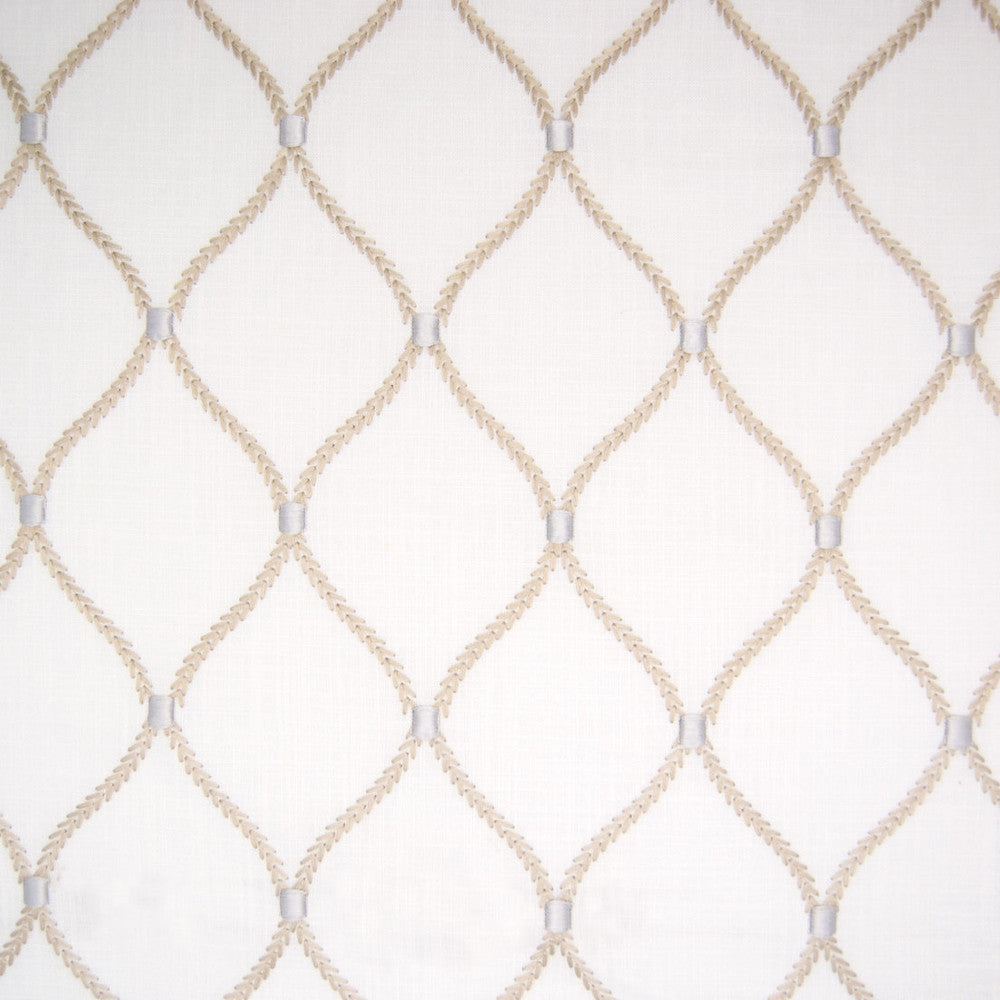 B6384 Tea Stain by Greenhouse Designer Fabric 70% Rayon, 30% Linen With 100% Rayon Embroidery INDIA 9,000 </p><p>Repeat: 4.25" H, 6.25" V 52" - Swanky Fabrics -