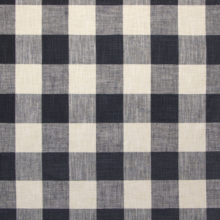 B9199 Thunder by Greenhouse Designer Fabric S17: Marseille Black and White 100% Polyester India 51,000 double rubs </p><p>Repeat: 9" H, 9" V 54" - Swanky Fabrics -