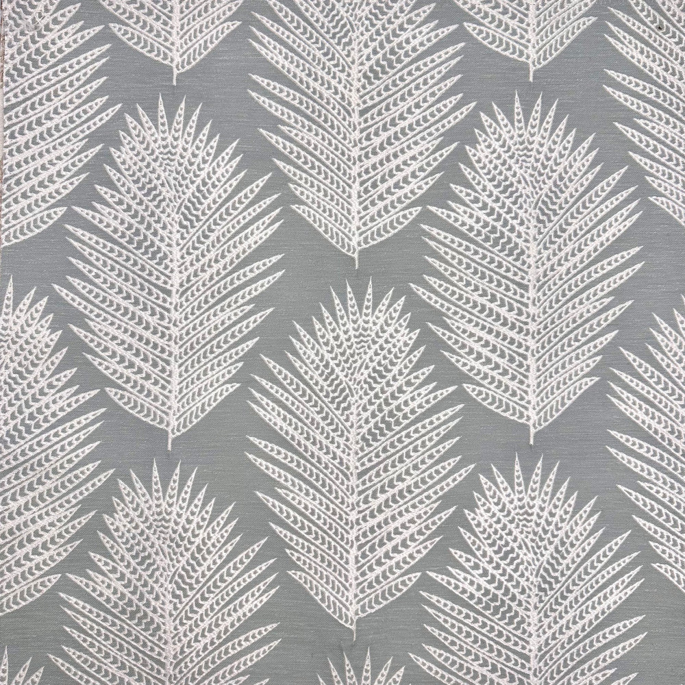 Emb By Lomasi A Fog by Europatex Designer Fabric Embroideries by Lomasi 70% Polyester, 15% Cotton, 15% Linen 9.04" H, 9.89" V 54.00 inches - Swanky Fabrics -