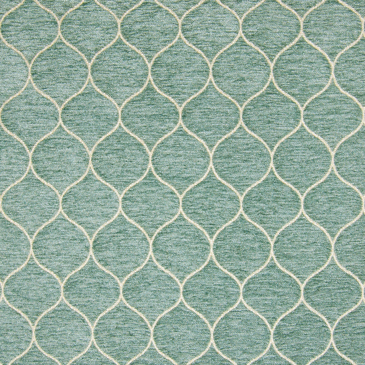 B9770 Mist by Greenhouse Designer Fabric F13: upholstery by COLOR 85% Polyester, 15% Cotton China 50,000 double rubs </p><p>Repeat: 2" H, 3" V 55" - Swanky Fabrics -