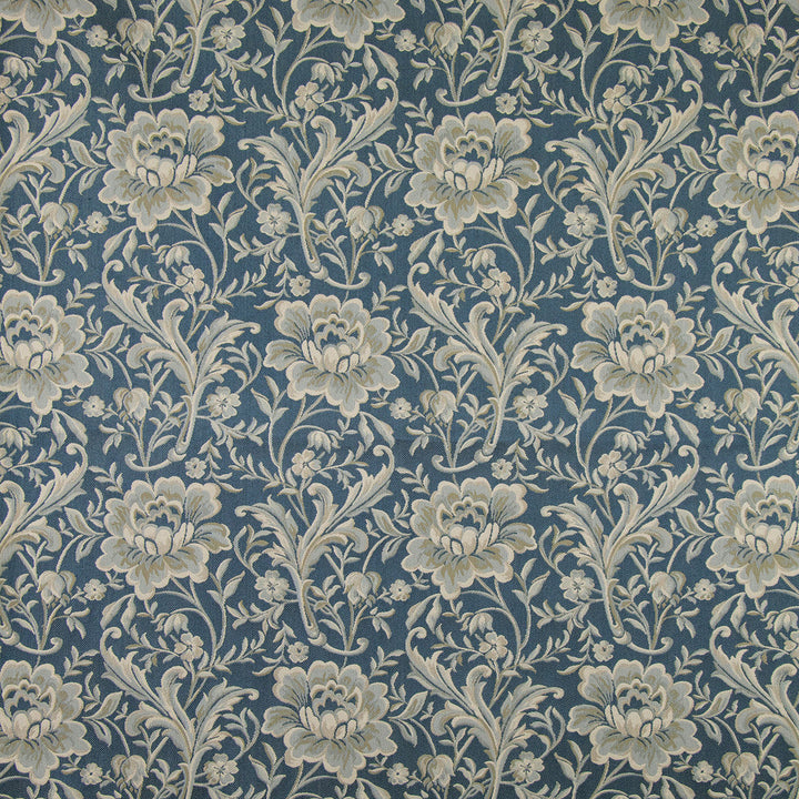 B9806 Blue by Greenhouse Designer Fabric F12: upholstery by COLOR 74% Polyester, 16% Cotton, 10% Rayon China 45,000 double rubs </p><p>Repeat: 9.6" H, 9.5" V 55" - Swanky Fabrics -