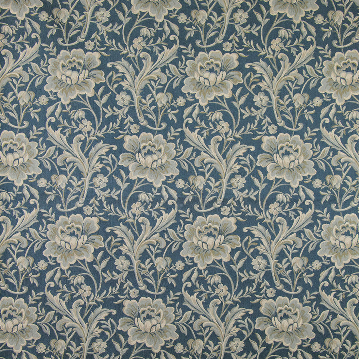 B9806 Blue by Greenhouse Designer Fabric 74% Polyester, 16% Cotton, 10% Rayon China 45,000 </p><p>Repeat: 9.6" H, 9.5" V 55" - Swanky Fabrics -