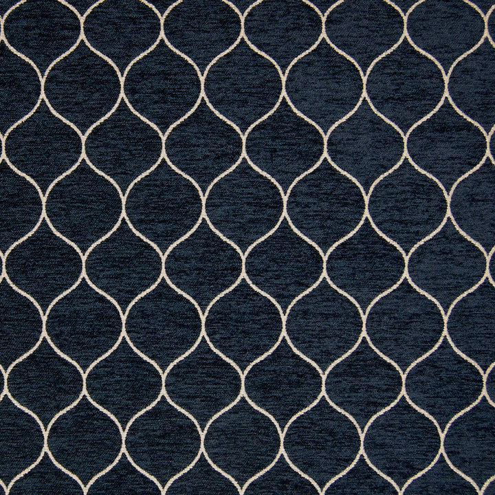 B9826 Midnight Blue by Greenhouse Designer Fabric F12: upholstery by COLOR 85% Polyester, 15% Cotton China 50,000 double rubs </p><p>Repeat: 2" H, 3" V 55" - Swanky Fabrics -