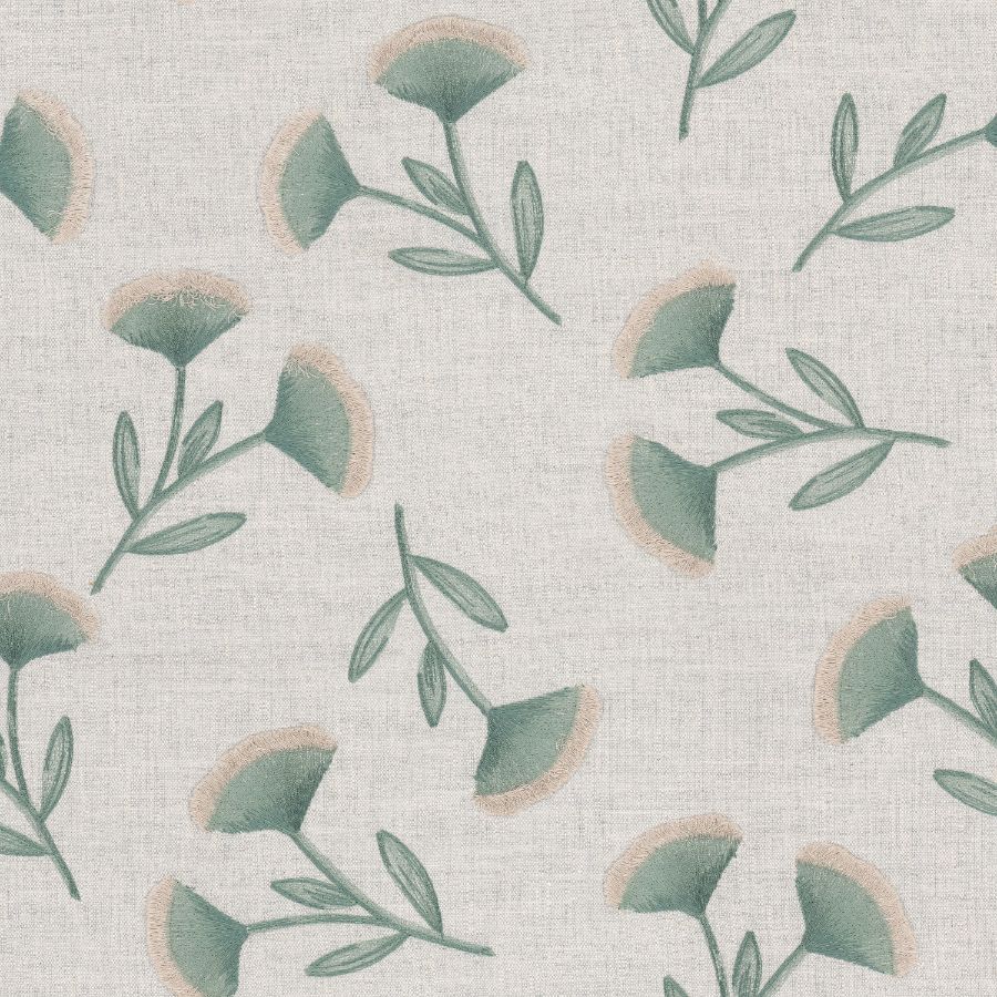 Baden 3 Lagoon by Stout Designer Fabric Baden 3 Lagoon by Stout Fabric COMFORTABLE LIVING AQUA/JASMINE 84%POL 16%COT %BEMB India Horizontal: 18 and Vertical: 18 52 in - Fabric Carolina -