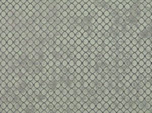 Bailey Gunmetal 945 by Norbar Designer Fabric SPLENDOR 100% POLYESTER INDIA 1 1/2"V 1 1/2"H 54" - Swanky Fabrics -