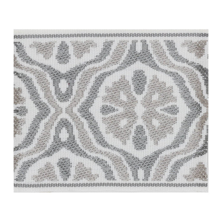 Balas Tape 4 Pewter by Stout Designer Trim SMALL WONDERS TRIM 51%SVI 49%POL CHINA Horizontal: 3.000 and Vertical: 0.000 3 in - Swanky Fabrics -
