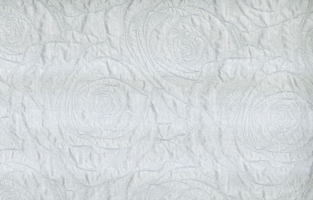 Balcony White by Norbar Designer Fabric PARAMOUNT 100% POLYESTER 7"V 7"H 55 - Swanky Fabrics -