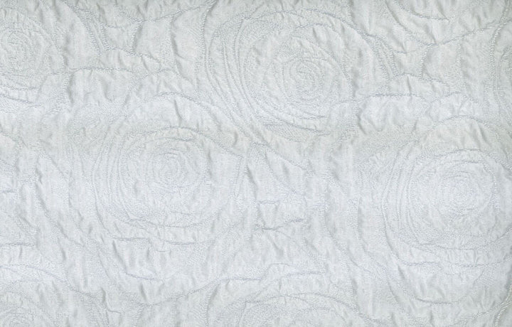 Balcony White by Norbar Designer Fabric PARAMOUNT 100% POLYESTER 7"V 7"H 55 - Swanky Fabrics -