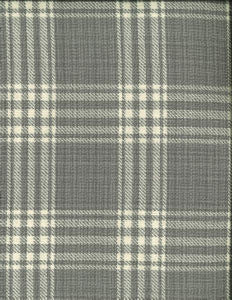 Balfour Pearl Grey 191 by Norbar Designer Fabric PRISM NEUTRALS 100% COTTON INDIA 4 1/2"V 4 1/2"H 54 - Swanky Fabrics -
