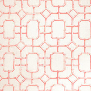 Kravet Fabric Bambu Fret Coral