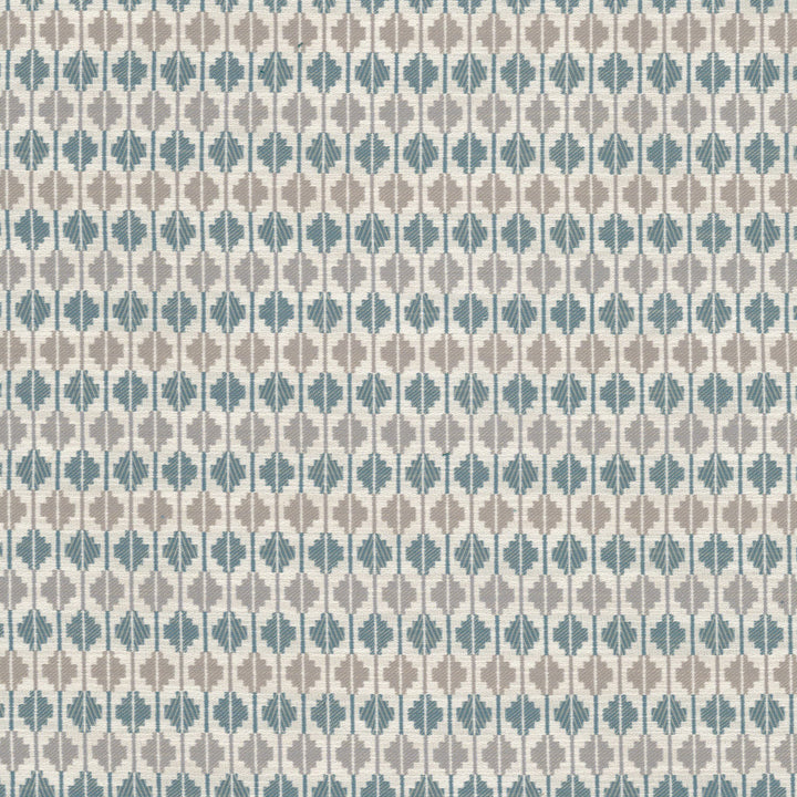 Banbury 4 Shoreline by Stout Fabric Stout Fabric Banbury 4 ShorelineFabric GREAT IMPRESSIONS BLUE/SPA 100%POL USA </p><p>Repeat: H: 2.375, V: 3.875 54 in - Fabric Carolina -