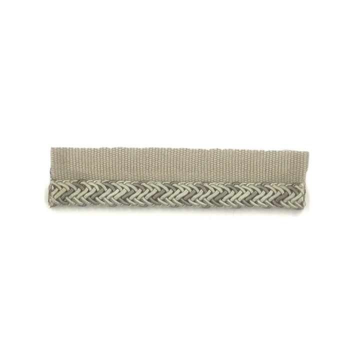 Banport 4 Grey by Stout Designer Trim METROPOLITAN TRIM 70%SVI 30%POL CHINA Horizontal: 0 and Vertical: 0 0.38 in - Swanky Fabrics -