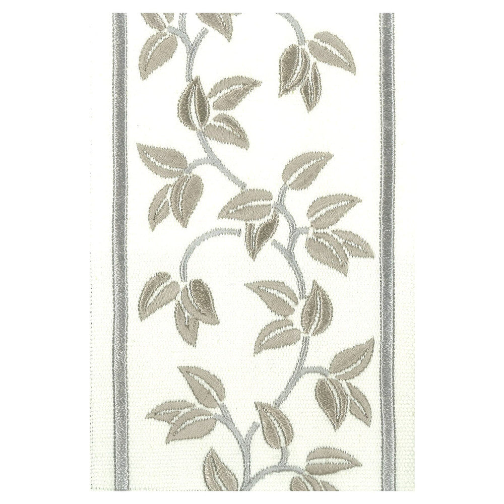 Banquet 2 Dove by Stout Designer Trim ILLUMINATION TRIM 100%COT 100%SVT INDIA </p><p>Repeat: 0 4 in - Swanky Fabrics -