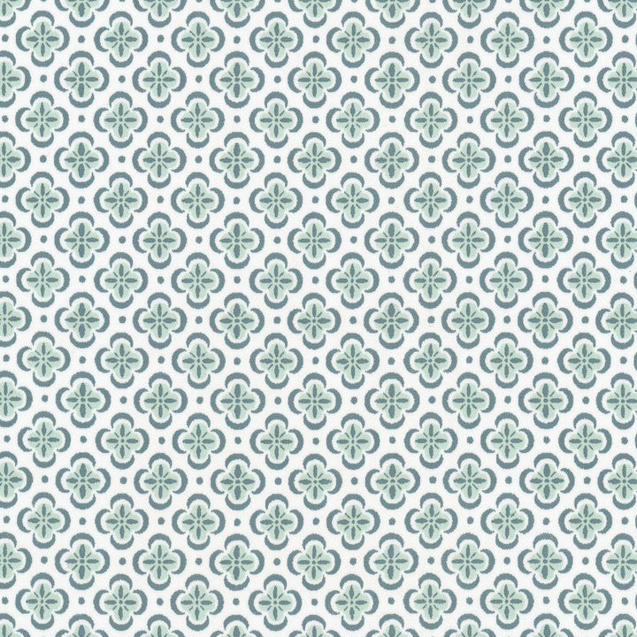 Basilica 1 Mineral by Stout Designer Fabric RAINBOW LIBRARY VAPOR/SEAGLASS 100%COT INDIA Horizontal: 1.500 and Vertical: 1.500 54 in - Swanky Fabrics -