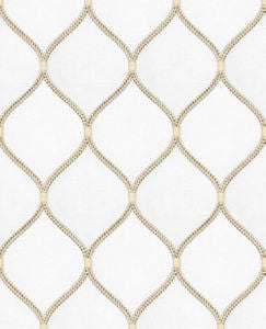 Batik White Cream by Norbar Designer Fabric PRISM ELEMENTS 52 COT/18 POLY/4 LIN/26 RAY 6 3/4"V - 4"H 52 - Swanky Fabrics -