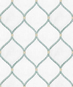 Norbar Fabric Batik White Spa