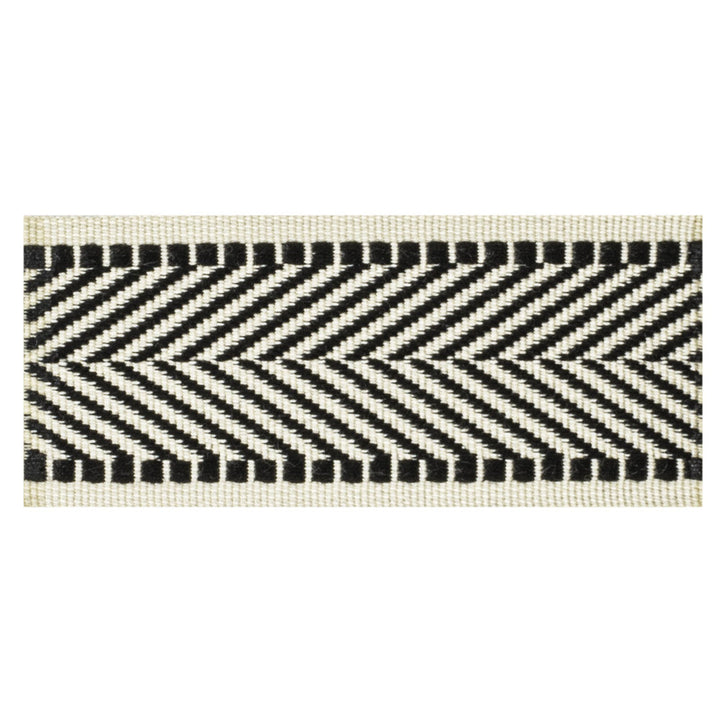 Baton 2 Jet by Stout Trim Stout Trim Baton 2 JetTrim VISIONS OF COLOR TRIM TURKEY </p><p>Repeat: H: 0.250, V: 0.000 1.5 in - Fabric Carolina -