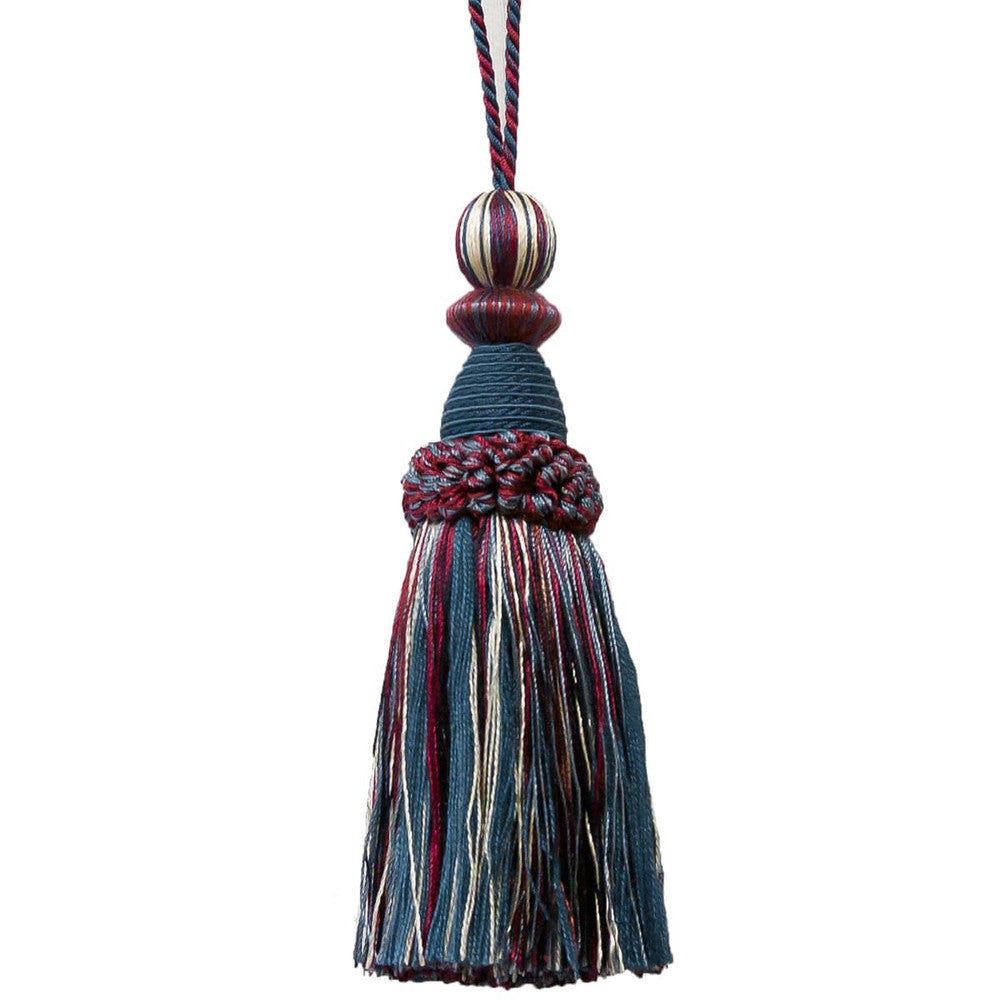 Battersea 19 Americana by Stout Designer Trim ART OF DESIGN TRIM-2 TASSEL FRINGE 100%SVI CHINA Horizontal: 0 and Vertical: 0 5.5 in - Swanky Fabrics -