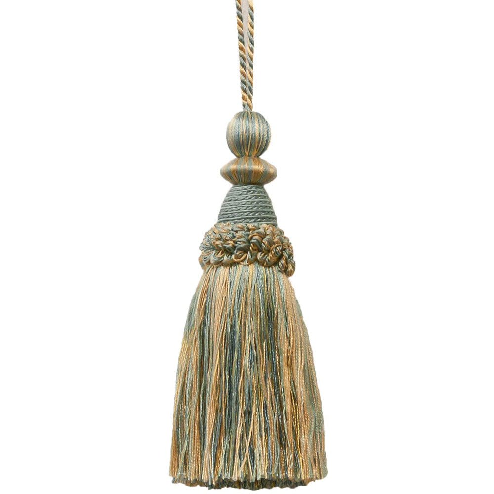 Battersea 22 Seashore by Stout Designer Trim ART OF DESIGN TRIM-2 TASSEL FRINGE 100%SVI CHINA Horizontal: 0 and Vertical: 0 5.5 in - Swanky Fabrics -