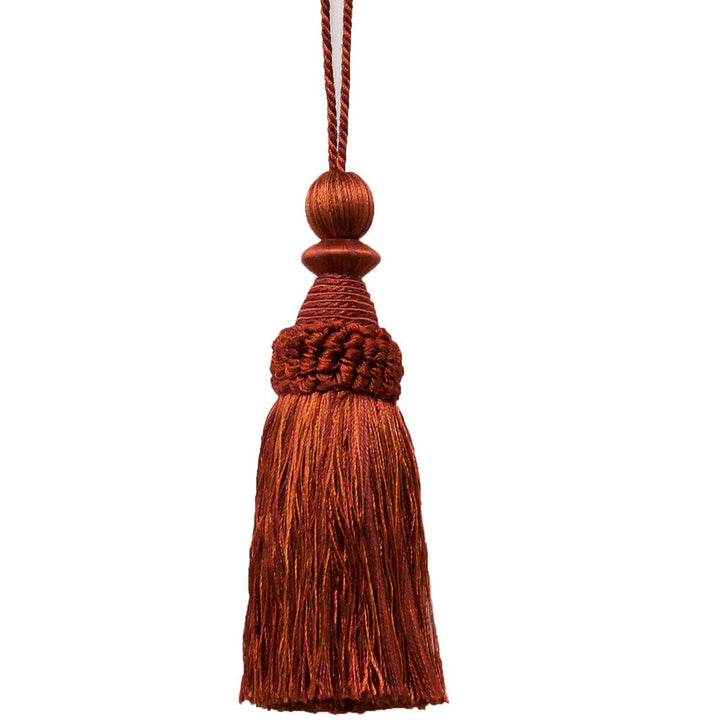 Battersea 2 Paprika by Stout Designer Trim ART OF DESIGN TRIM-2 TASSEL FRINGE 100%SVI CHINA Horizontal: 0 and Vertical: 0 5.5 in - Swanky Fabrics -