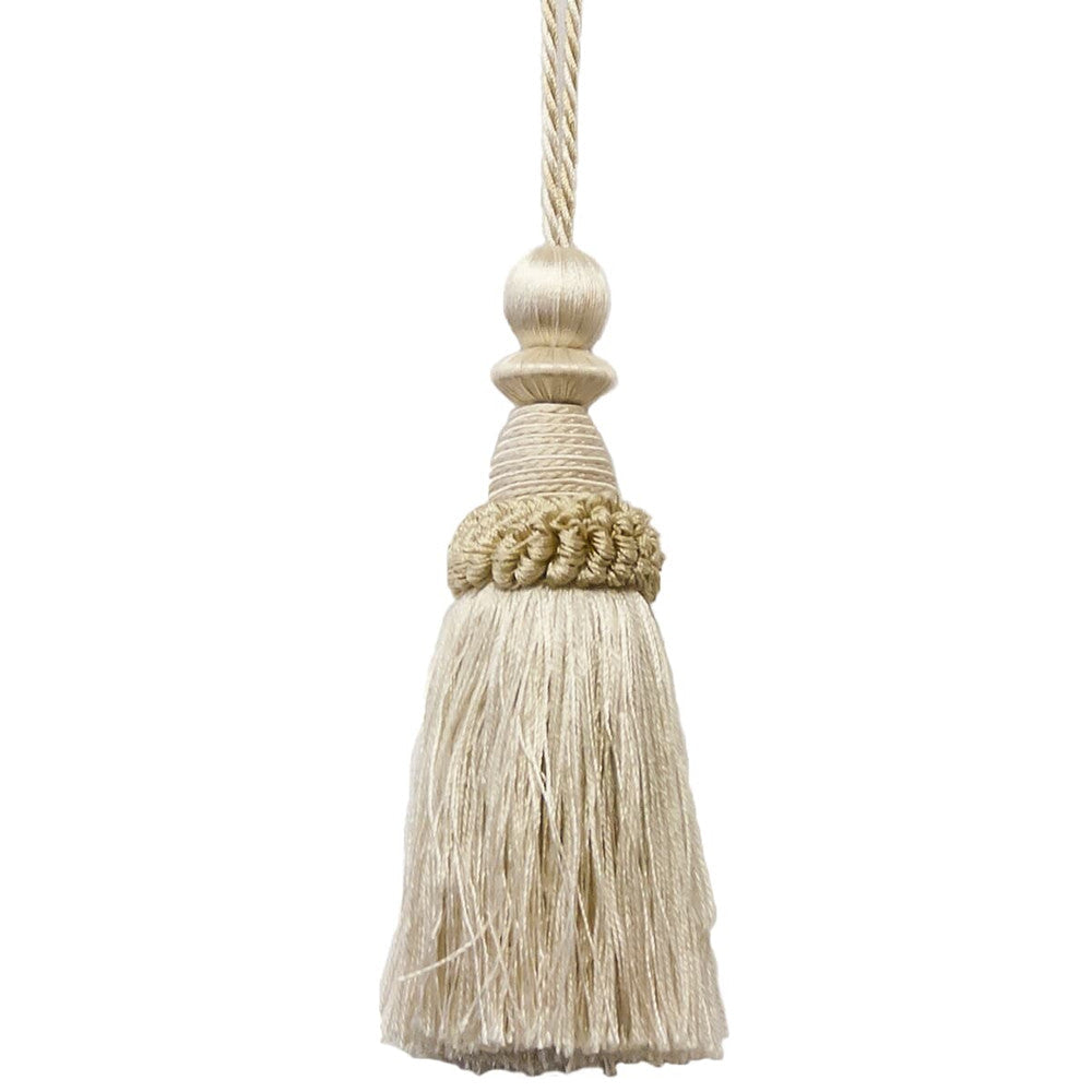 Battersea 31 Ivory by Stout Designer Trim ART OF DESIGN TRIM-2 TASSEL FRINGE 100%SVI CHINA </p><p>Repeat: 0 5.5 in - Swanky Fabrics -