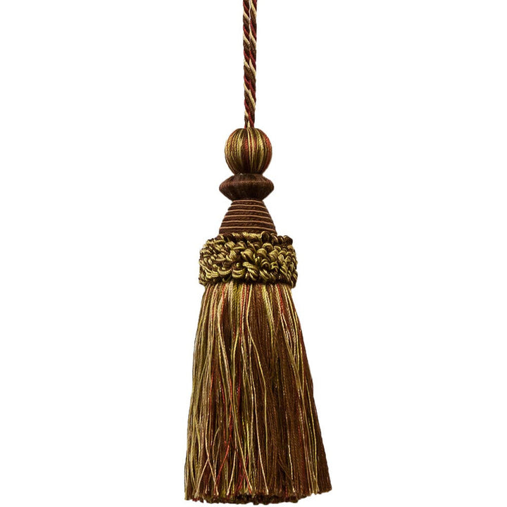Battersea 38 Woodland by Stout Trim Stout Trim Battersea 38 WoodlandTrim ART OF DESIGN TRIM-2 TASSEL FRINGE CHINA </p><p>Repeat: H: 0.000, V: 0.000 5.5 in - Fabric Carolina -