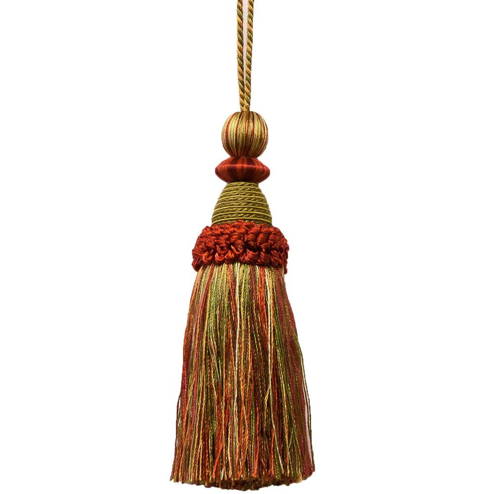 Battersea 39 Autumn by Stout Designer Trim ART OF DESIGN TRIM-2 TASSEL FRINGE 100%SVI CHINA </p><p>Repeat: 0 5.5 in - Swanky Fabrics -
