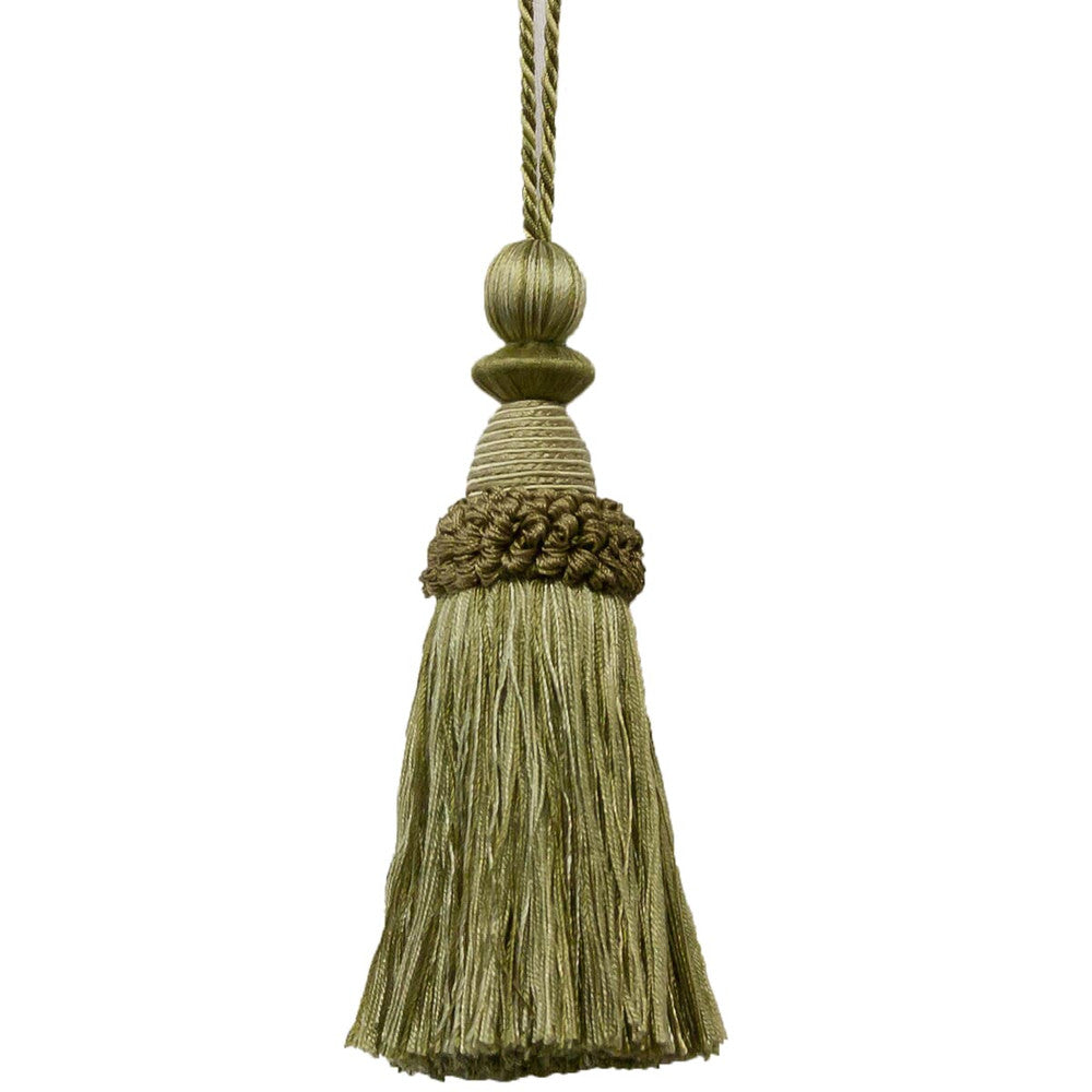 Battersea 5 Leaf by Stout Designer Trim ART OF DESIGN TRIM-2 TASSEL FRINGE 100%SVI CHINA Horizontal: 0.000 and Vertical: 0.000 5.5 in - Swanky Fabrics -
