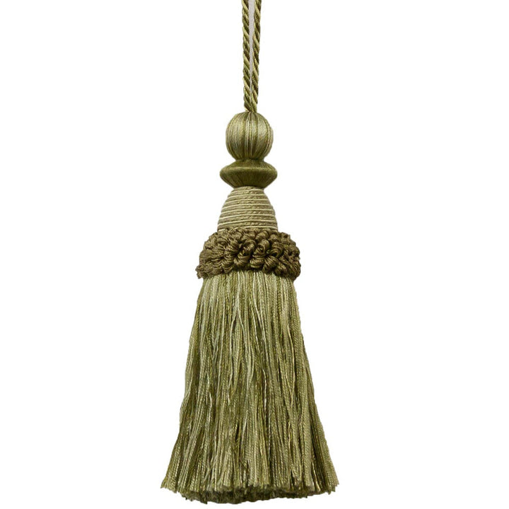 Battersea 5 Leaf by Stout Designer Trim ART OF DESIGN TRIM-2 TASSEL FRINGE 100%SVI CHINA Horizontal: 0.000 and Vertical: 0.000 5.5 in - Swanky Fabrics -