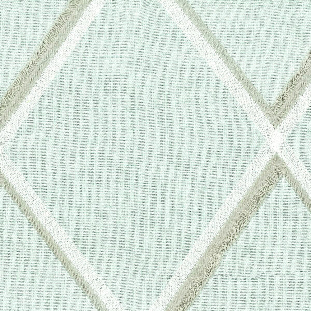 Baxley 1 Spa by Stout Designer Fabric COLOR MY WINDOW OCEAN/WAVE 40%SVI 28%POL 20%COT 12%LIN INDIA FLAME RETARDANT-N.F.P.A. 260A CLASS 1 CATB 117-2013 WYZENBEEK 10 000 DOUBLE RUB WEAR TEST (MEDIUM DUTY) </p><p>Repeat: 9.75 55 in - Swanky Fabrics -
