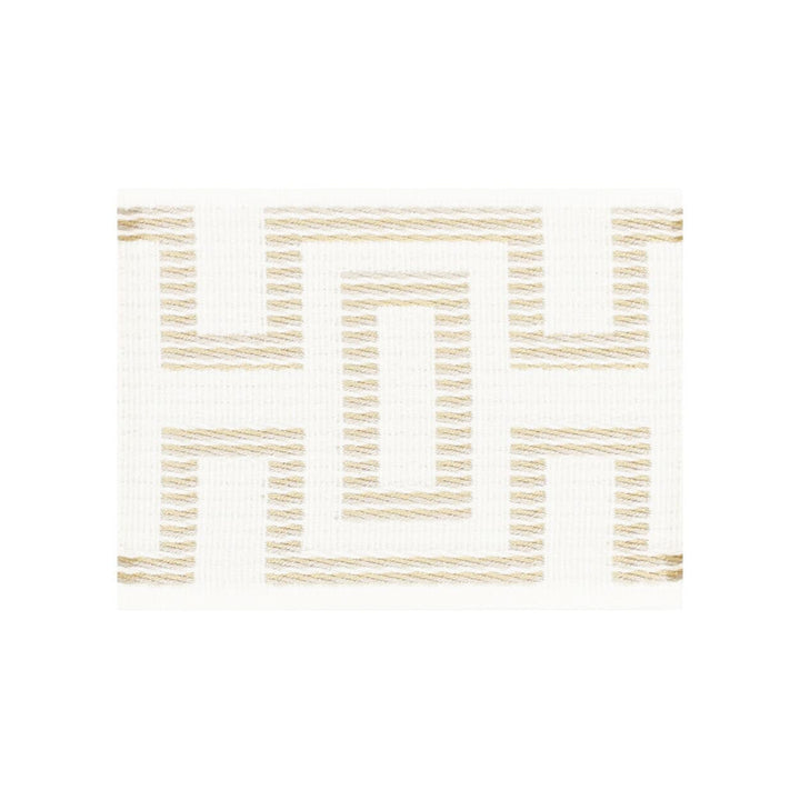 Bayard Tape 1 Sand by Stout Trim Stout Trim Bayard Tape 1 SandTrim ALLURE TRIM 100%SVI TURKEY </p><p>Repeat: H: 2.375, V: 0.000 3 in - Fabric Carolina -