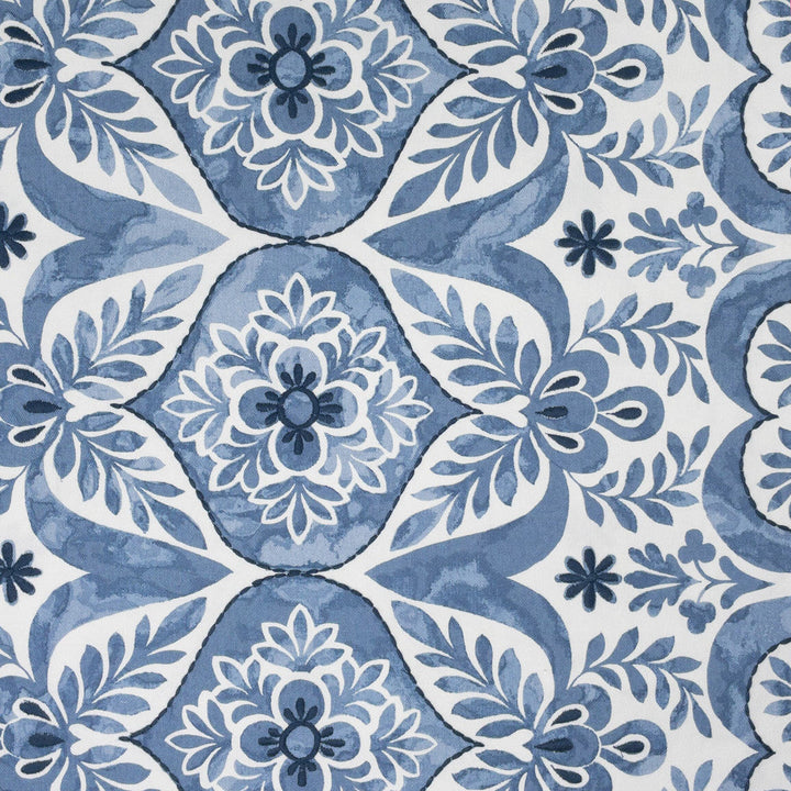 Bayrum 5 Slate by Stout Designer Fabric RAINBOW LIBRARY DENIM/INDIGO 100%COT %PEMB INDIA Horizontal: 7.875 and Vertical: 25.500 51 in - Swanky Fabrics -