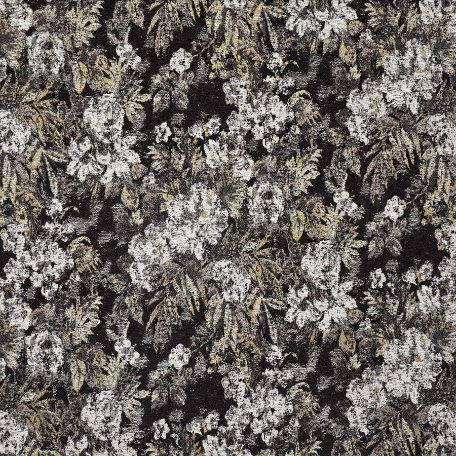 Bayeux # 644 Night Bloom by Maxwell Designer Fabric Performance Wovens-Vol.Iv Smokeshow 60% VISCOSE/22% COTTON 10% LINEN/8% POLYESTER TURKEY V-18"H-26.5" 54" - Swanky Fabrics -