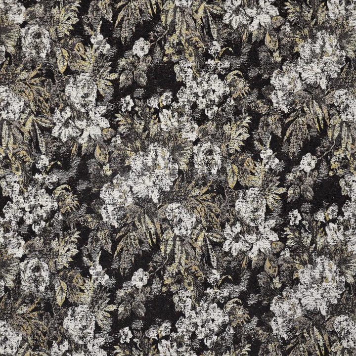 Bayeux # 644 Night Bloom by Maxwell Designer Fabric Performance Wovens-Vol.Iv Smokeshow 60% VISCOSE/22% COTTON 10% LINEN/8% POLYESTER TURKEY V-18"H-26.5" 54" - Swanky Fabrics -