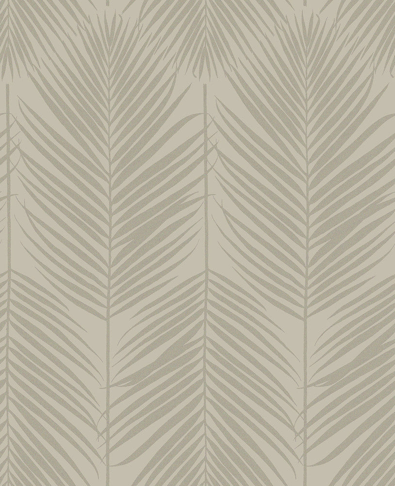 Persei Palm Champagne BD50003 by Seabrook Designs Designer Wallpaper