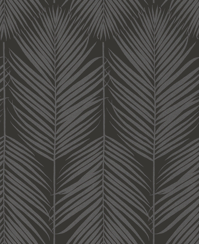 Persei Palm Midnight Galaxy BD50020 by Seabrook Designs Designer Wallpaper